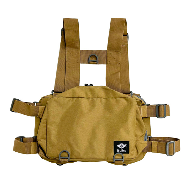 TMストリームベスト タン【ストラップベスト/渓流ベスト/本流ベスト/マウンテンストリームベスト】